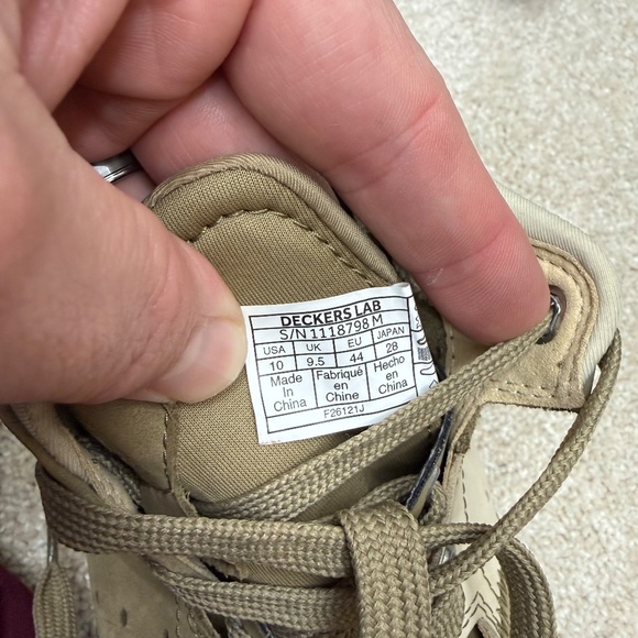 Deckers X Lab M X-SCAPE NBK LOW 1118798 shoes Men's size 10 - Picture 7 of 12